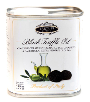 Оливковое масло с черным трюфелем ( с сушеным черным трюфелем) 175 мл