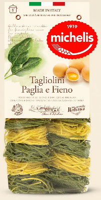 Michelis Паста Тальолини яичная ручной работы со шпинатом 250 гр