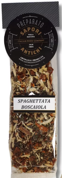 Sapori Antichi Смешанные приправы: специи для приготовления пасты Спагеттата Боскайола 100 гр
