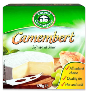 Сыр Камамбер 50% 125 гр