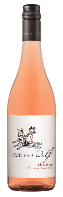 Painted Wolf The Den Pinotage Rose