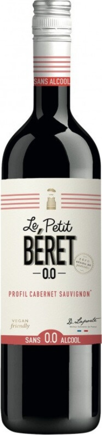 Безалкогольное вино Cabernet Sauvignon Le Petit Beret 0,0%