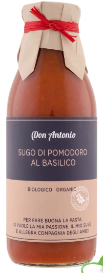 Don Antonio Томатный соус с базиликом БИО 500 гр