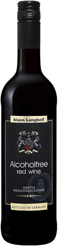 Безалкогольное вино Red Wine Klaus Langhoff