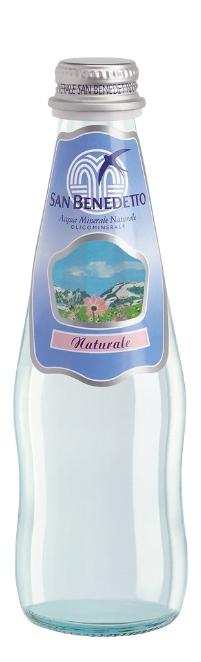 Вода Сан Бенедетто негазированная, в стеклянной бутылке, 0.25 л